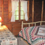 Old Log Cottage bedroom